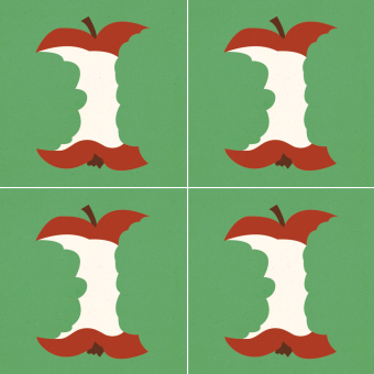 Baldosa de cemento La Pomme