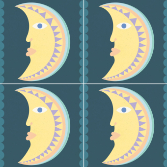Baldosa de cemento La Lune