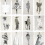 Papel pintado Couture Carousel Cole and Son Monochrome Pearl 175/1002M