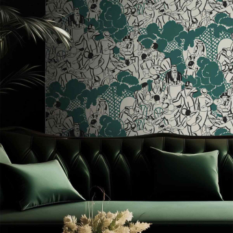 Papel pintado La Guinguette