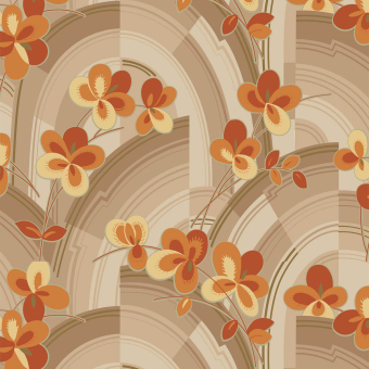 Papel pintado Fleurine
