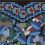Papel pintado panor&aacute;mico Florelle Papier fran&ccedil;ais  Bleu AD-002-003-PANEL