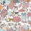 Papel pintado Animal Kingdom Little Greene Confetti ANI_KIN_05