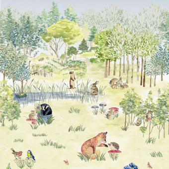 Papel pintado Potters Woodland