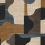 Papel pintado Modernismo Casamance Anthracite / Marine 76820406