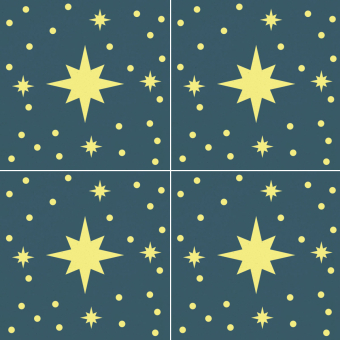 Baldosa de cemento La Constellation