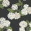 Papel pintado adhesivo Hydrangea Rifle Paper Co. Black & White PSW1618RL