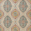 Tela Karabali Nina Campbell Teal/Russet/Ochre NCF4562-04