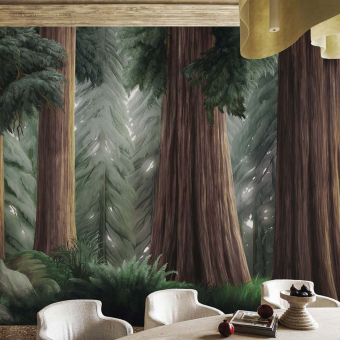 Papel pintado panorámico El Bosque Eterno