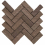 Mosa&iuml;que Earth Herringbone Amadis Graphite AMA00098