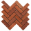 Mosa&iuml;que Earth Herringbone Amadis Red Claystone AMA00102