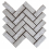 Mosa&iuml;que Earth Herringbone Amadis Zirconium AMA00096