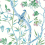 Papel pintado Claire Thibaut Blue and Green T42014
