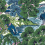 Papel pintado Pagoda Trees Thibaut Lavender and Blue T42024