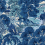 Papel pintado Pagoda Trees Thibaut Blues T42023