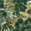 Papel pintado Pagoda Trees Thibaut Brown and Green T42025