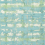 Papel pintado Illusion Thibaut Teal and Green T41040