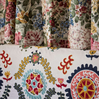Tela Annabel's Suzani Embroidery