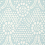 Papier peint Chamomile Thibaut Spa Blue T14320