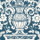 Papier peint Galway Thibaut Navy T14362
