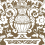 Papier peint Galway Thibaut Brown T14364