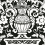 Papier peint Galway Thibaut Black T14365