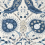 Papier peint Lewis Thibaut Blue and Beige T13218