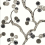 Papel pintado Allegra Botanical Unpasted Wallquest Rhino WH41018