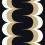 Papel pintado Mandolin Retro Stripe Unpasted Wallquest Golden Straw WH42005