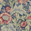 Papel pintado Acanthus Garden Vintage Unpasted Wallquest Marine Blue / Watermelon ET12302