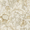 Papel pintado Acanthus Garden Vintage Unpasted Wallquest Warm Neutral ET12307