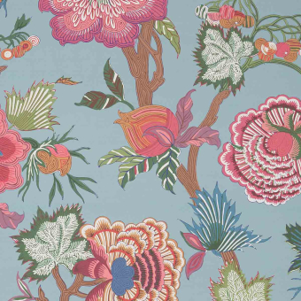 Papel pintado Indienne Jacobean