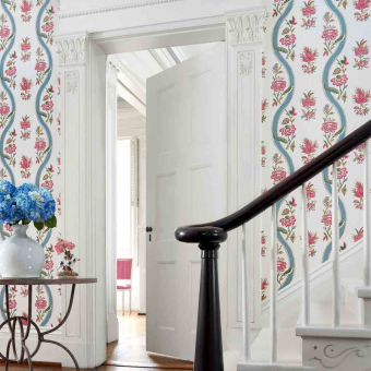 Papel pintado Ribbon Floral