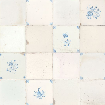 Papel pintado Botanical tiles