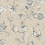 Papier peint Passion Flower Toile York Wallcoverings Beige RT7854