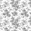Papier peint adh&eacute;sif Anemone Toile York Wallcoverings Black RT7875
