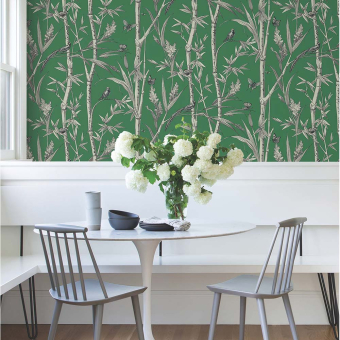 Papier peint Bambou Toile