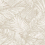Papier peint Palm Cove Toile York Wallcoverings White/Taupe RT7926