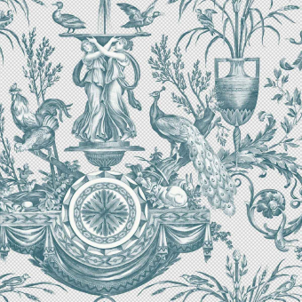 Papier peint Avian Fountain Toile
