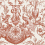 Papier peint Avian Fountain Toile York Wallcoverings Brick RT7814
