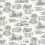 Papier peint adh&eacute;sif Modern Vista Toile York Wallcoverings Evergreen RT7863