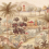 Papel pintado panor&aacute;mico Bosque - &Aacute;mbar Eijffinger Beige 350681