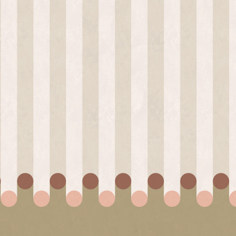 Papel pintado panorámico Dott