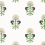 Papier peint Tybee Bud Thibaut Black and Green T16214