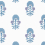 Papier peint Tybee Bud Thibaut Lavender and Blue T16216