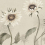 Papel pintado panor&aacute;mico Sunflowers Sandberg White S10529