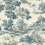 Papel pintado Boulognerskogen Duro Blue 540-02