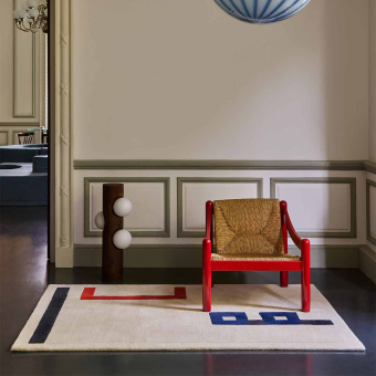 Alfombra Aubette Study de Sophie Taeuber-arp