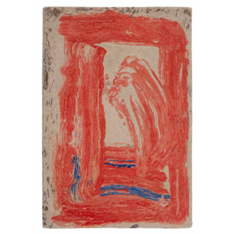 Alfombra Red Sky in the Morning de Howard Hodgkin