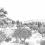 Papel pintado panor&aacute;mico Provenza Isidore Leroy Grisaille 6266700